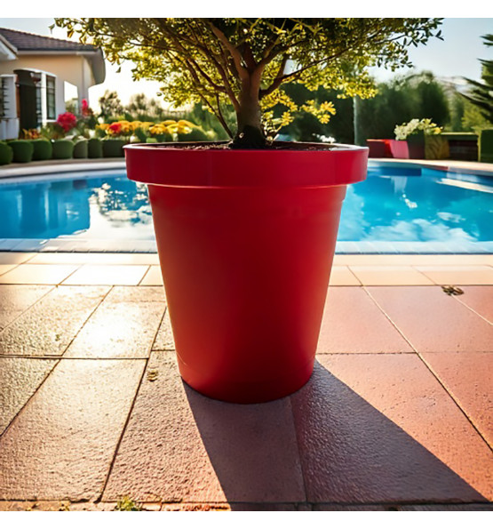 Pot de fleurs rond XXL Delight 420L- Lot de 2