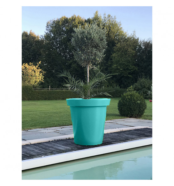 Pot de fleurs rond XXL Delight 200L - Lot de 12