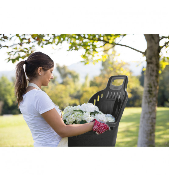 Chariot de Jardin Multi-Usages 50L