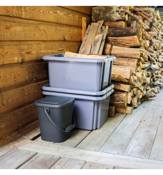 Lot de 2 Poubelles à compost 6L