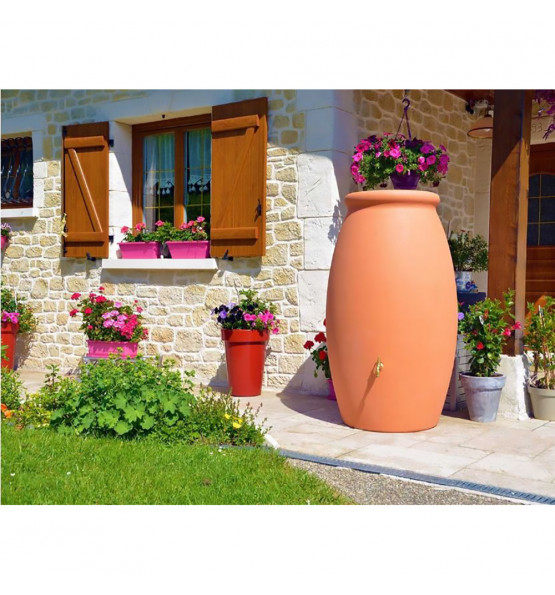 Récupérateur d'eau jarre 1000l toscan