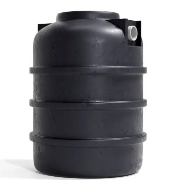 Cuve de stockage d'eau enterrée verticale 1000l ronde