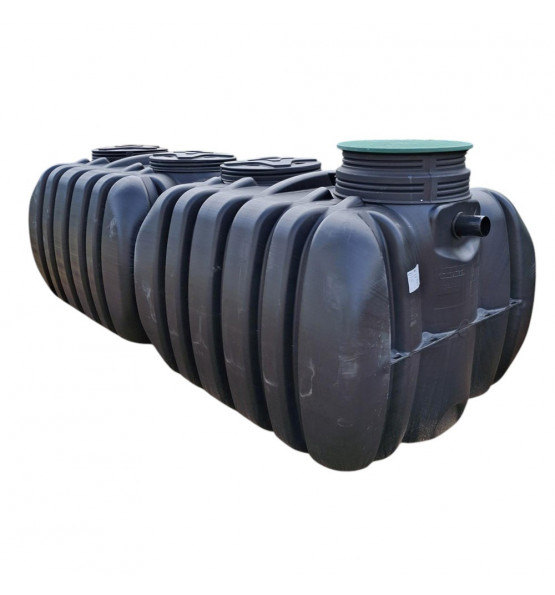 Cuve de stockage d'eau enterrée horizontale 8000l 