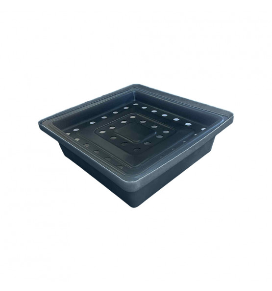 Bac de rétention 20L empilable avec caillebotis 