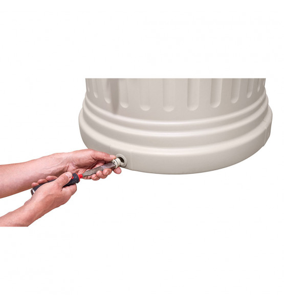 Récupérateur d'Eau GARANTIA Colonne Romaine 330L 