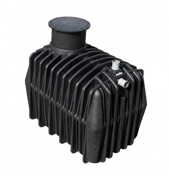 Cuve de stockage d'eau enterrée horizontale 4000l