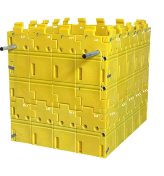 Blindage de fouilles léger Légo- KIT 3- 1.5x1x0,65m