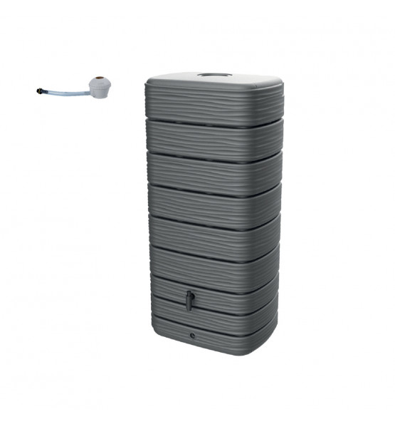 Récupérateur d'eau RECUP'O 650L EDA + kit collecteur 