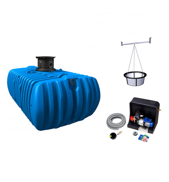 Cuve de stockage d’eau 5000L enterrée - Kit Habitat - Garantia
