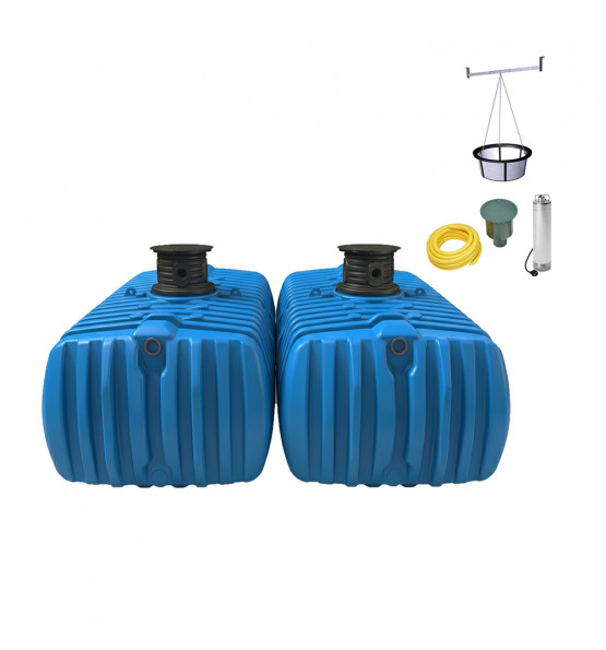 Cuve de stockage d’eau 10 000L enterrée - Kit Jardin - Garantia