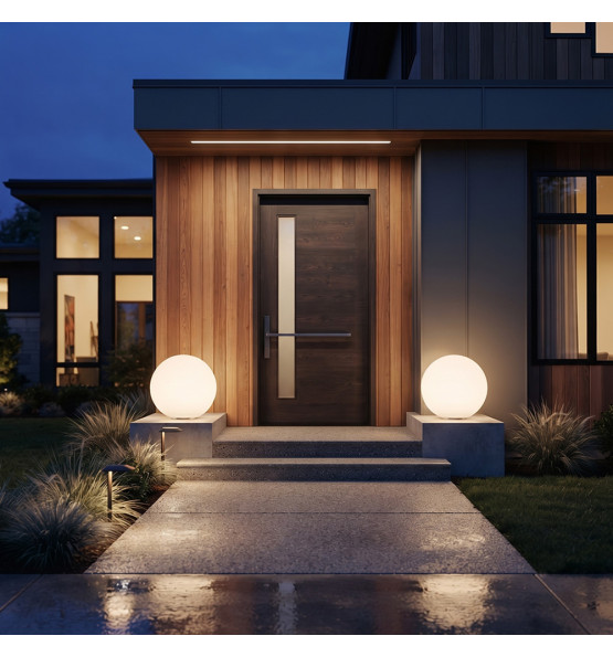 Boule lumineuse sans fil Ø 50 cm avec kit d'éclairage inclus