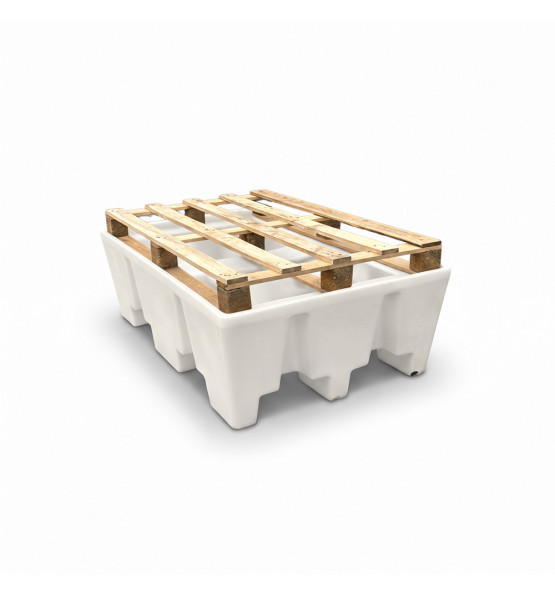 Bac de rétention naturel palette europe standard PE