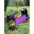 81L GARDEN BOX FOR PLANTING AND STORAGE OF GARDEN ITEMS