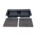 70L STACKABLE RETENTION TRAY WITH GRATING