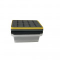 30L STACKABLE RETENTION TRAY WITH GRATING