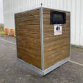 CONTENEUR AERIEN D APPORT VOLONTAIRE 4M3 KINSHOFER BOIS LOT DE 8 SYLVI...