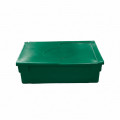 Green food/multipurpose storage bin 100 l for safe and dry storage of...