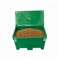 Green 200l food/multipurpose storage bin with frogs+ padlock for safe...