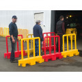 Barrière de sécurité amovible rouge- Lot de 15