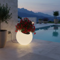 325l lighting spherical flowerpot inclined  dolce vita