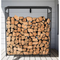 Support en acier pour stockage bois