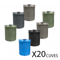  Cuves de stockage d'eau 3000L-Lot de 20