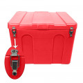 Bac à sable incendie/ à sel de déneigement 140L + pelle- Lot de 16