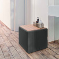 Pouf coffre CUBUS WOOD
