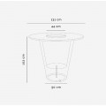 Table haute 2 en 1 OLLA TABLE HERBA
