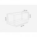 Jardinière QUADRIS 40 LONG