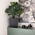 Pot de fleur carré Diva Stone 42l