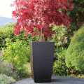 Pot de fleur carré haut Diva Stone 42l