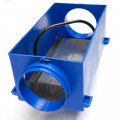 Filtre d'eau de pluie en ligne DEVAFILTER PRO 125 sans anneaux d'encra...