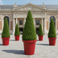 Pot de fleurs rond XXL Delight 420L- Lot de 2 - Plast'Up Rotomoulage