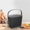 Poubelle à compost avec filtre à charbon 10l