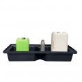 Bac de rétention 70L empilable - Lot de 5-Plast'Up Rotomoulage