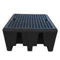 Bac de rétention pour palette Europe Eco  caillebotis plastique- Plast...