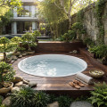 Piscine Hors-Sol 500L Blanche - Plast'Up Rotomoulage