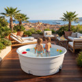 Piscine Hors-Sol 900L Blanche - Plast'Up Rotomoulage