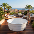 Piscine Hors-Sol 900L Blanche - Plast'Up Rotomoulage