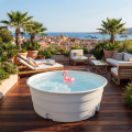 Piscine Hors-Sol 900L Blanche - Plast'Up Rotomoulage