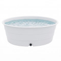 Piscine Hors-Sol 1300L Blanche - Plast'Up Rotomoulage