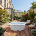 Piscine Hors-Sol 1300L Blanche - Plast'Up Rotomoulage