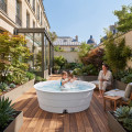 Piscine Hors-Sol 1300L Blanche - Plast'Up Rotomoulage