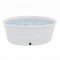 Piscine Hors-Sol 1900L Blanche - Plast'Up Rotomoulage