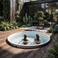 Piscine Hors-Sol 1900L Blanche - Plast'Up Rotomoulage